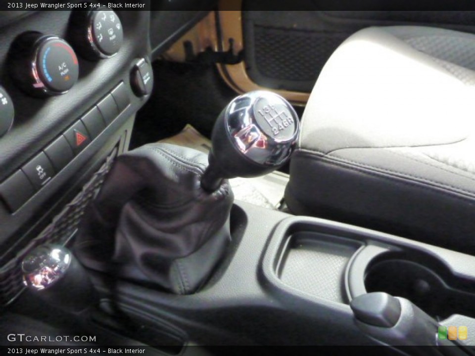 Black Interior Transmission for the 2013 Jeep Wrangler Sport S 4x4 #81593007