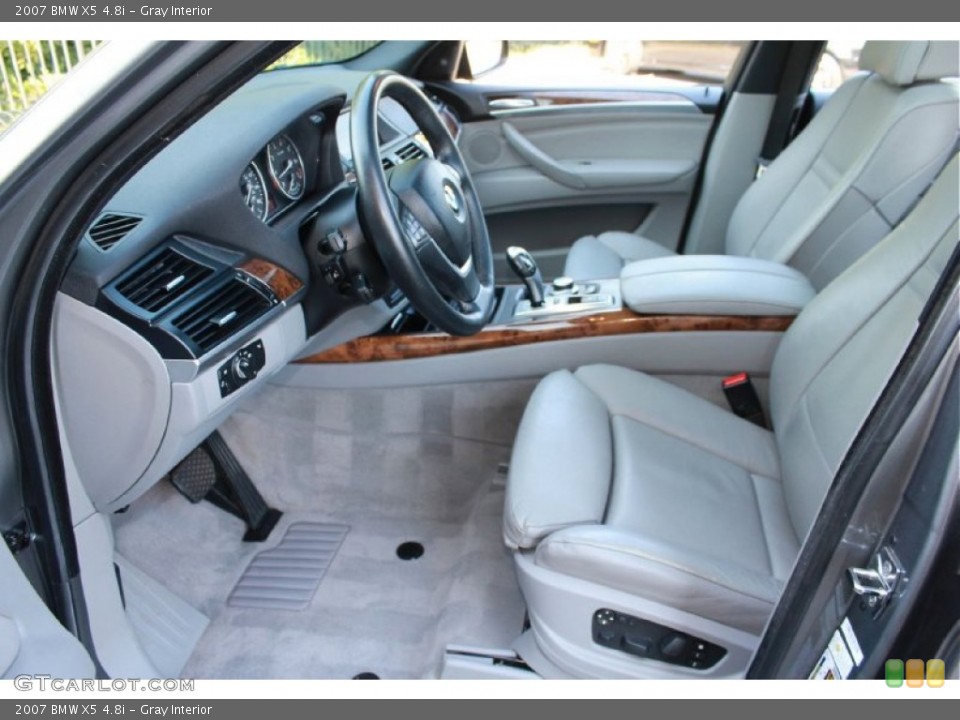 Gray Interior Photo for the 2007 BMW X5 4.8i #81594300