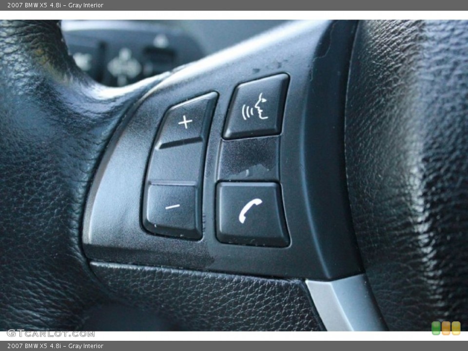 Gray Interior Controls for the 2007 BMW X5 4.8i #81594504
