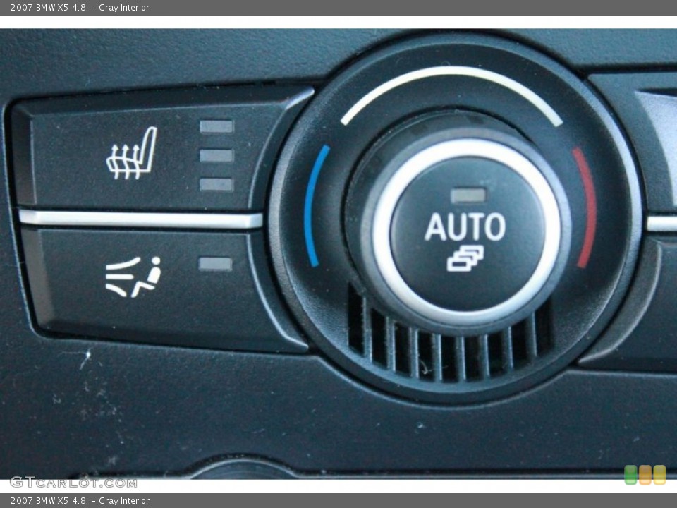 Gray Interior Controls for the 2007 BMW X5 4.8i #81594650