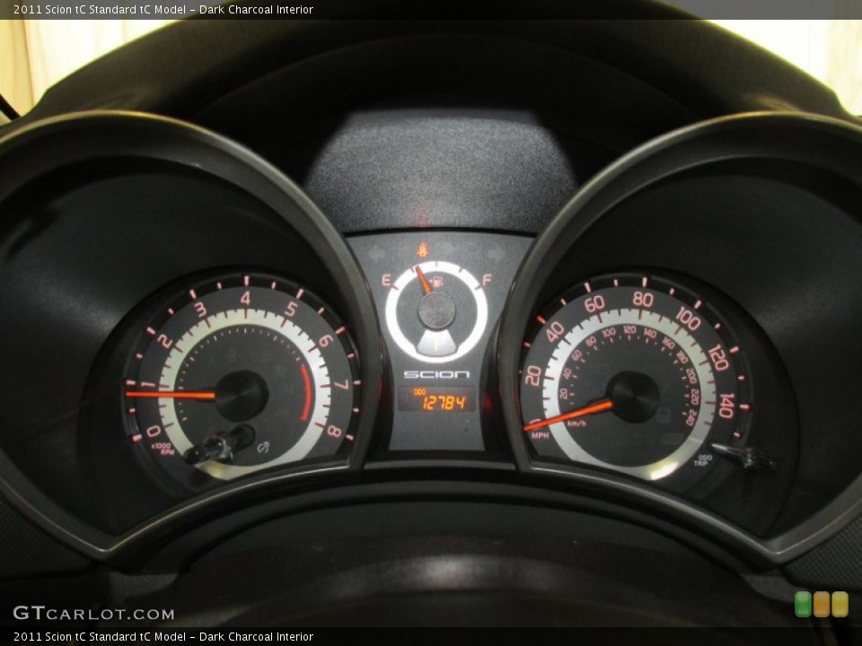 Dark Charcoal Interior Gauges for the 2011 Scion tC  #81594760