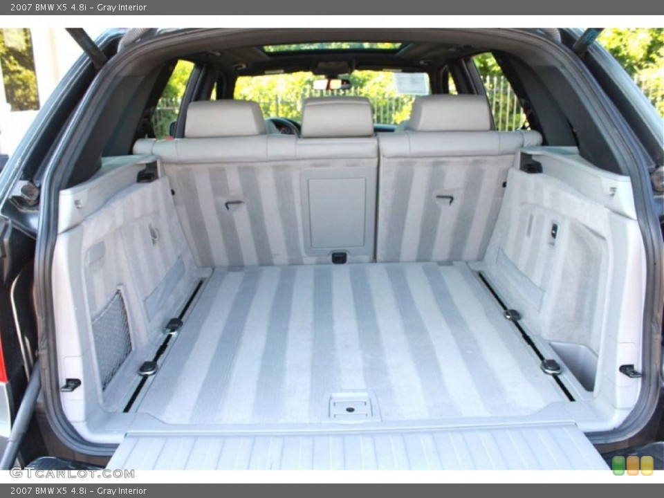 Gray Interior Trunk for the 2007 BMW X5 4.8i #81594867