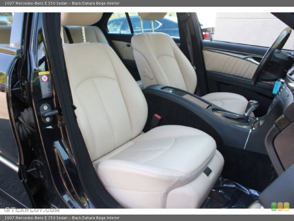 Black/Sahara Beige Interior Photo for the 2007 Mercedes-Benz E 350 Sedan #81595612