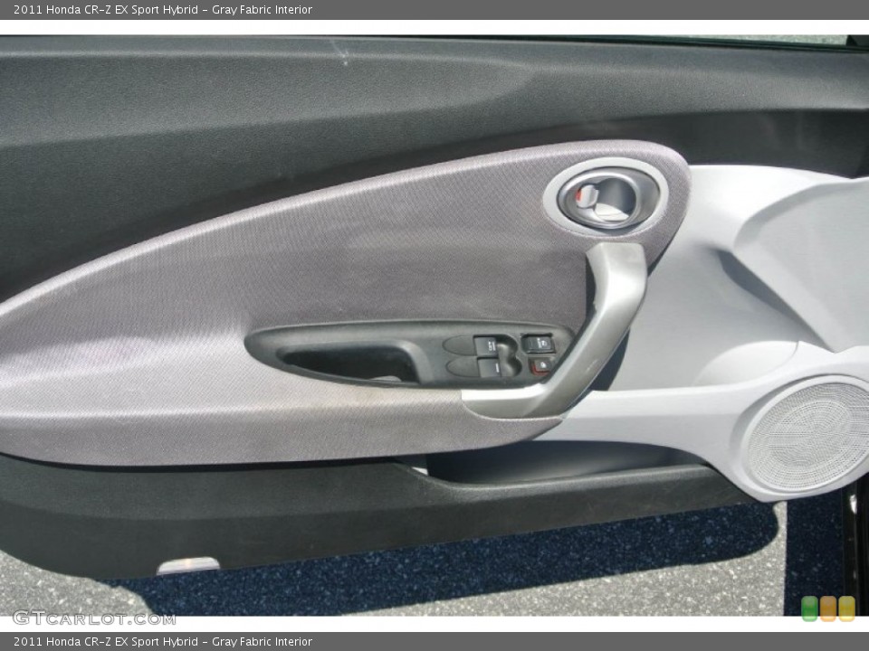 Gray Fabric Interior Door Panel for the 2011 Honda CR-Z EX Sport Hybrid #81595643