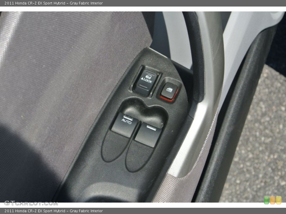 Gray Fabric Interior Controls for the 2011 Honda CR-Z EX Sport Hybrid #81595668