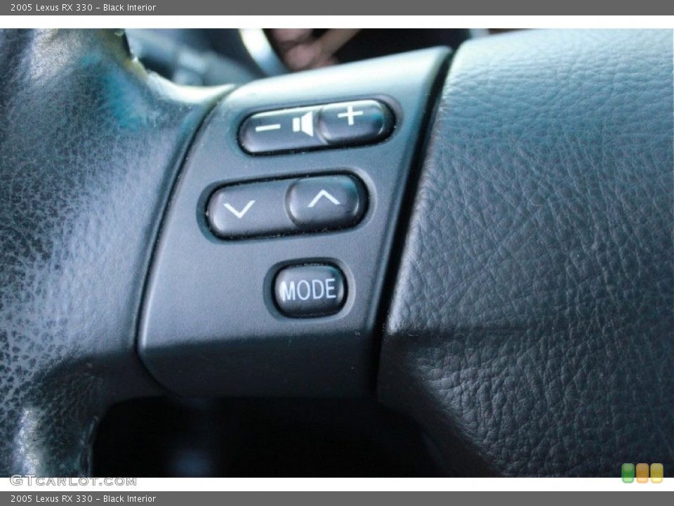 Black Interior Controls for the 2005 Lexus RX 330 #81596265