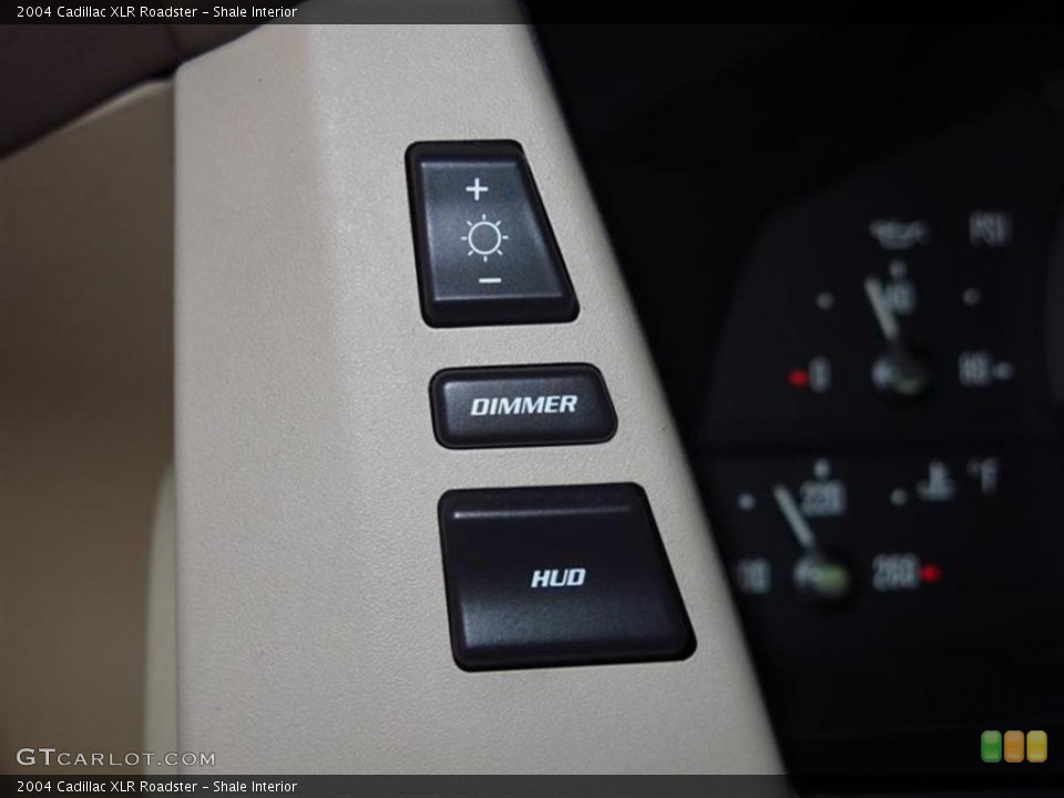 Shale Interior Controls for the 2004 Cadillac XLR Roadster #81597489