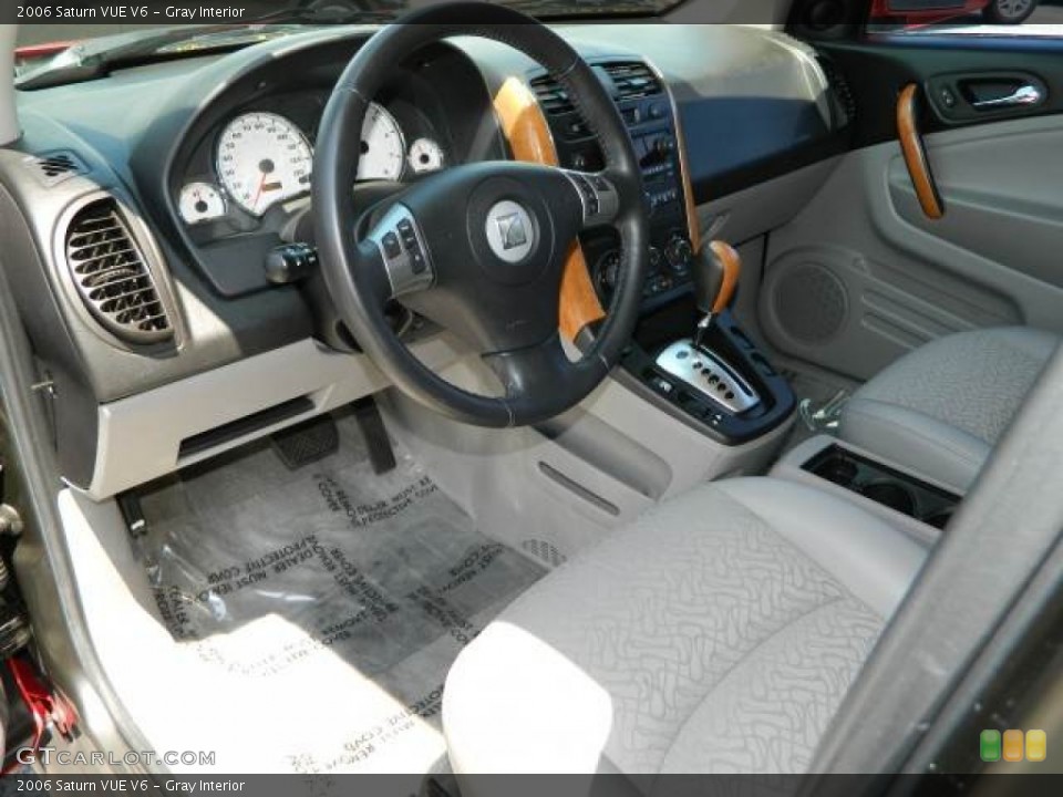 Gray Interior Prime Interior for the 2006 Saturn VUE V6 #81599073