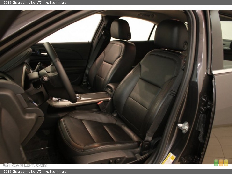 Jet Black Interior Front Seat for the 2013 Chevrolet Malibu LTZ #81599983