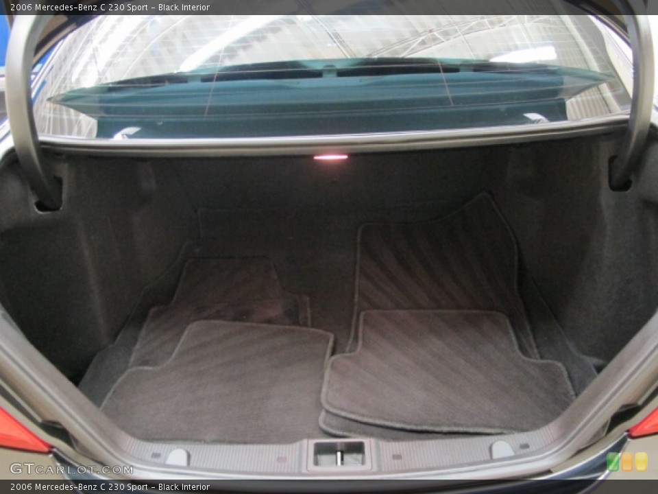 Black Interior Trunk for the 2006 Mercedes-Benz C 230 Sport #81602355