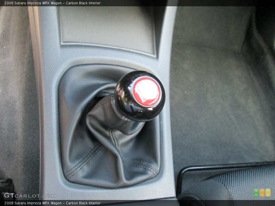 Carbon Black Interior Transmission for the 2008 Subaru Impreza WRX Wagon #81603291
