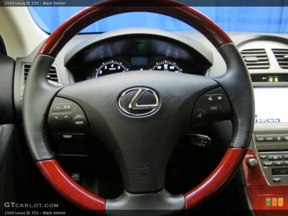 Black Interior Steering Wheel for the 2009 Lexus ES 350 #81604668