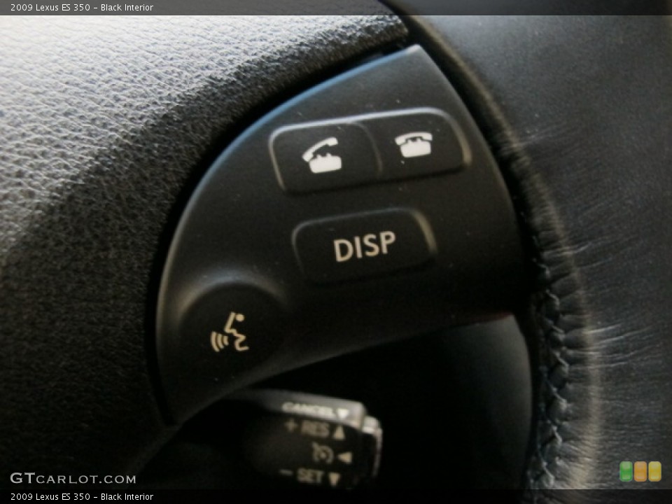 Black Interior Controls for the 2009 Lexus ES 350 #81604689