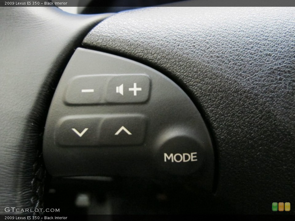 Black Interior Controls for the 2009 Lexus ES 350 #81604718