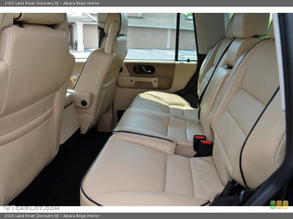 Alpaca Beige 2003 Land Rover Discovery Interiors