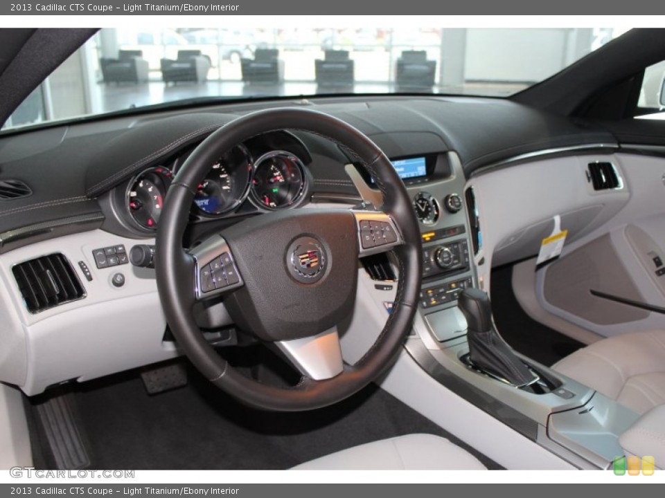 Light Titanium/Ebony Interior Dashboard for the 2013 Cadillac CTS Coupe #81607473