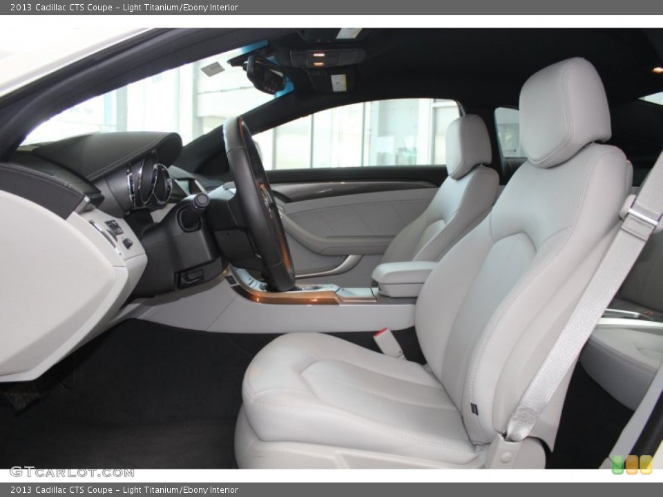 Light Titanium/Ebony Interior Photo for the 2013 Cadillac CTS Coupe #81607570