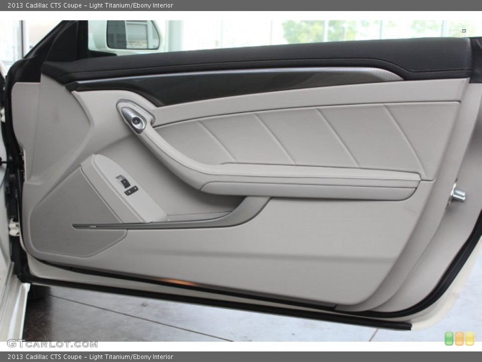 Light Titanium/Ebony Interior Door Panel for the 2013 Cadillac CTS Coupe #81607594