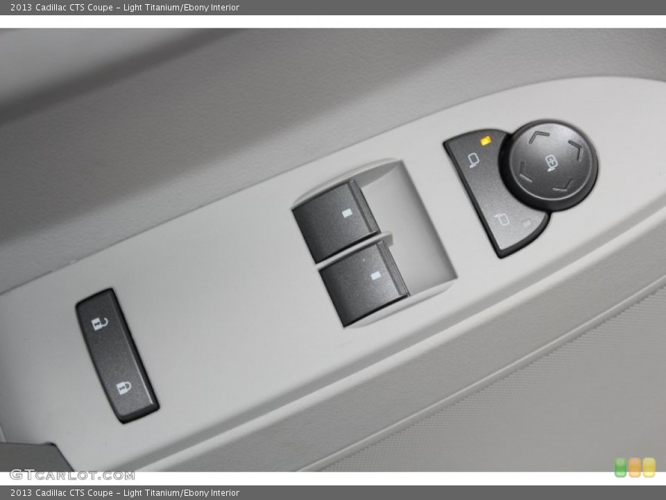 Light Titanium/Ebony Interior Controls for the 2013 Cadillac CTS Coupe #81607836