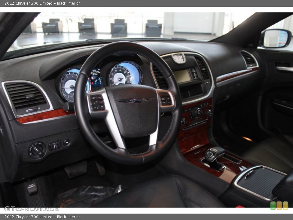 Black Interior Dashboard for the 2012 Chrysler 300 Limited #81609063