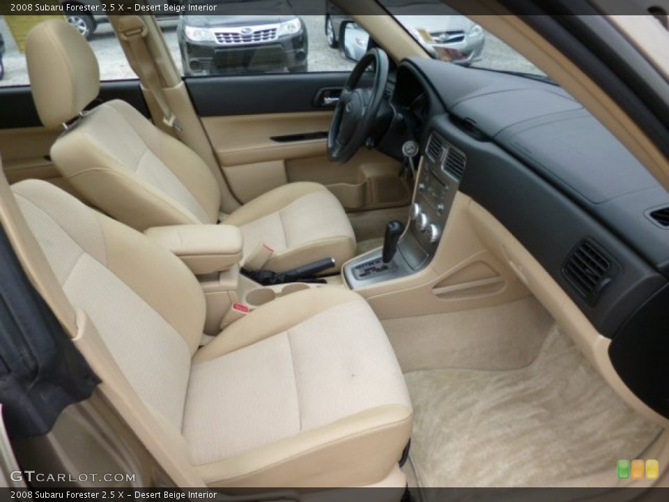 Desert Beige Interior Photo for the 2008 Subaru Forester 2.5 X #81609168