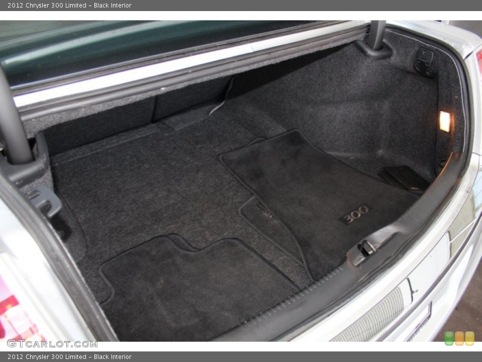 Black Interior Trunk for the 2012 Chrysler 300 Limited #81609362