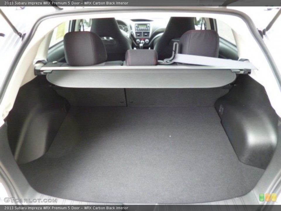 WRX Carbon Black Interior Trunk for the 2013 Subaru Impreza WRX Premium 5 Door #81610317
