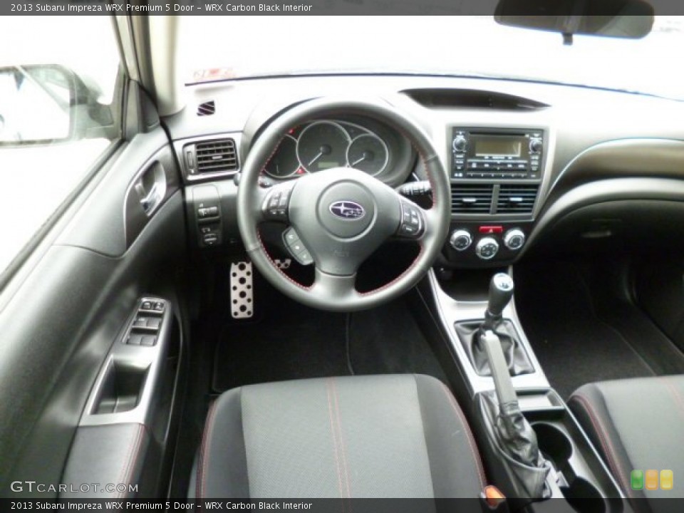 WRX Carbon Black Interior Dashboard for the 2013 Subaru Impreza WRX Premium 5 Door #81610338