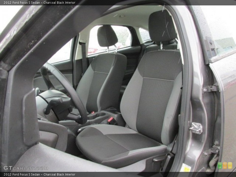 Charcoal Black Interior Photo for the 2012 Ford Focus S Sedan #81610422