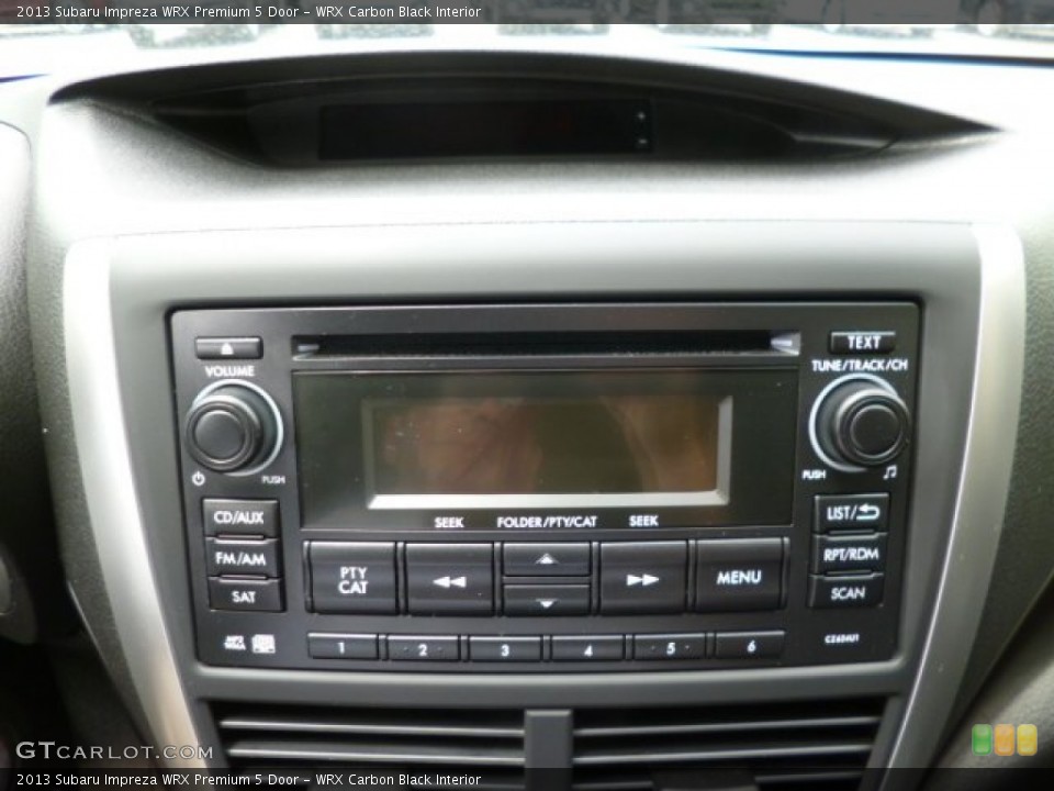 WRX Carbon Black Interior Controls for the 2013 Subaru Impreza WRX Premium 5 Door #81610433