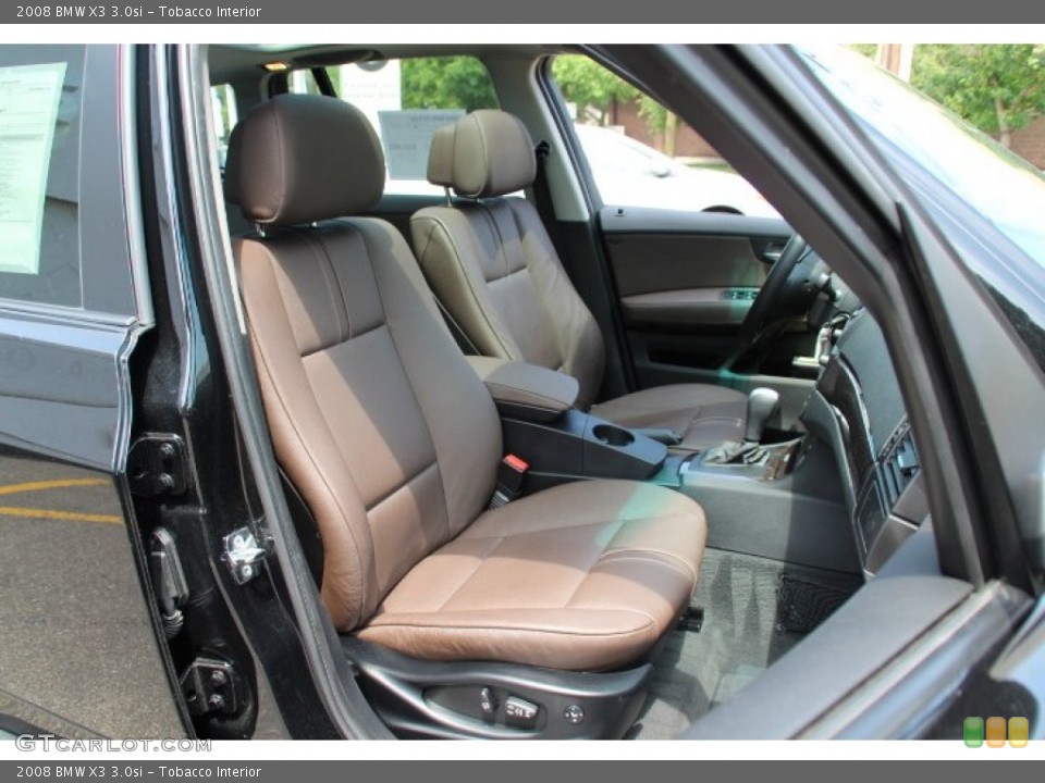 Tobacco Interior Front Seat for the 2008 BMW X3 3.0si #81611109