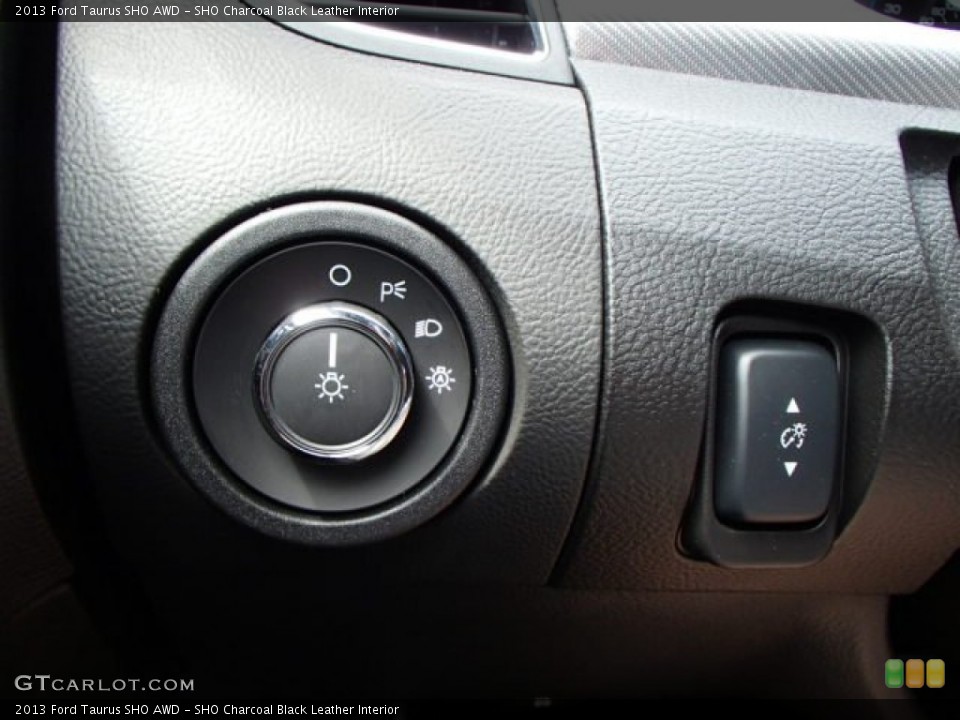 SHO Charcoal Black Leather Interior Controls for the 2013 Ford Taurus SHO AWD #81611308