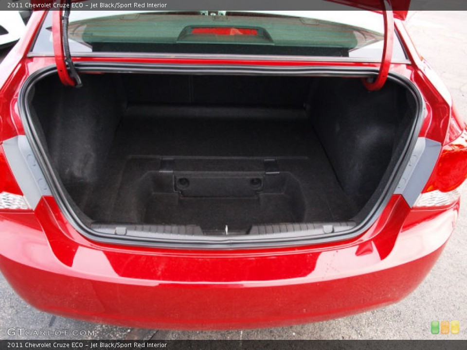 Jet Black/Sport Red Interior Trunk for the 2011 Chevrolet Cruze ECO #81614240