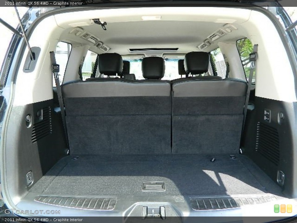 Graphite Interior Trunk for the 2011 Infiniti QX 56 4WD #81614370