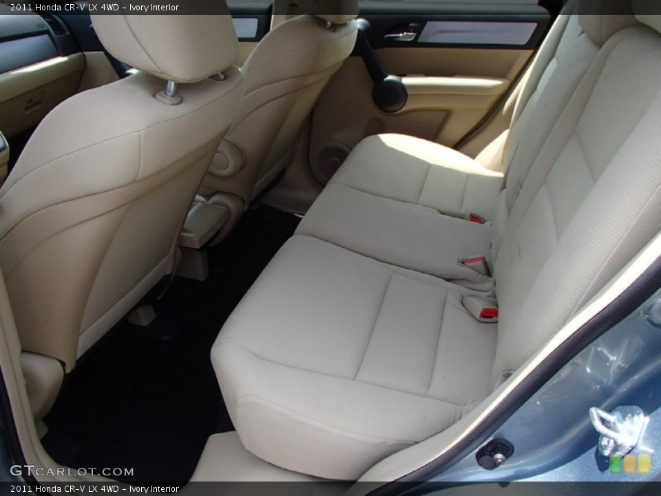 Ivory Interior Rear Seat for the 2011 Honda CR-V LX 4WD #81617853