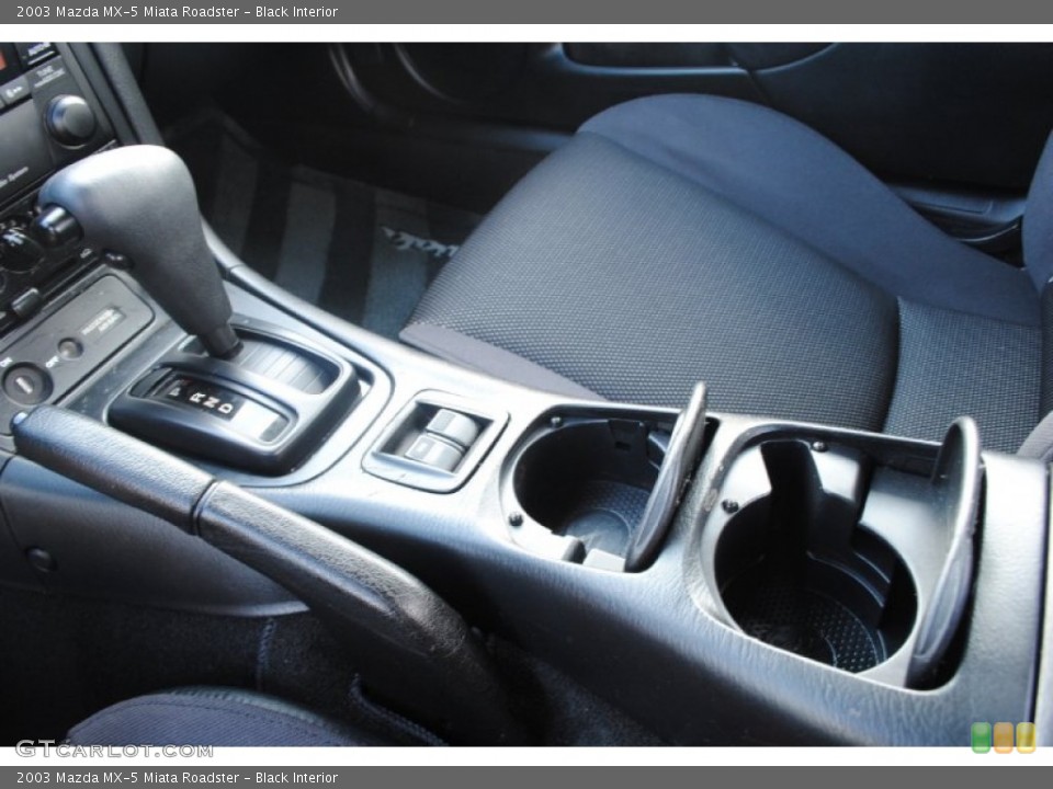 Black Interior Transmission for the 2003 Mazda MX-5 Miata Roadster #81618450