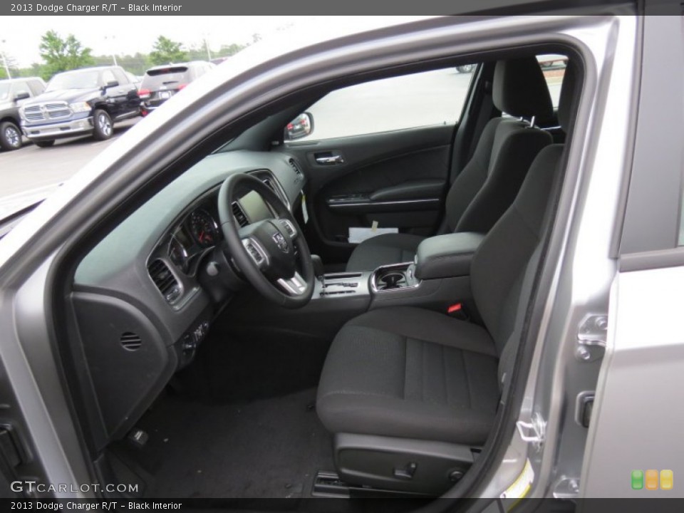 Black Interior Front Seat for the 2013 Dodge Charger R/T #81618460