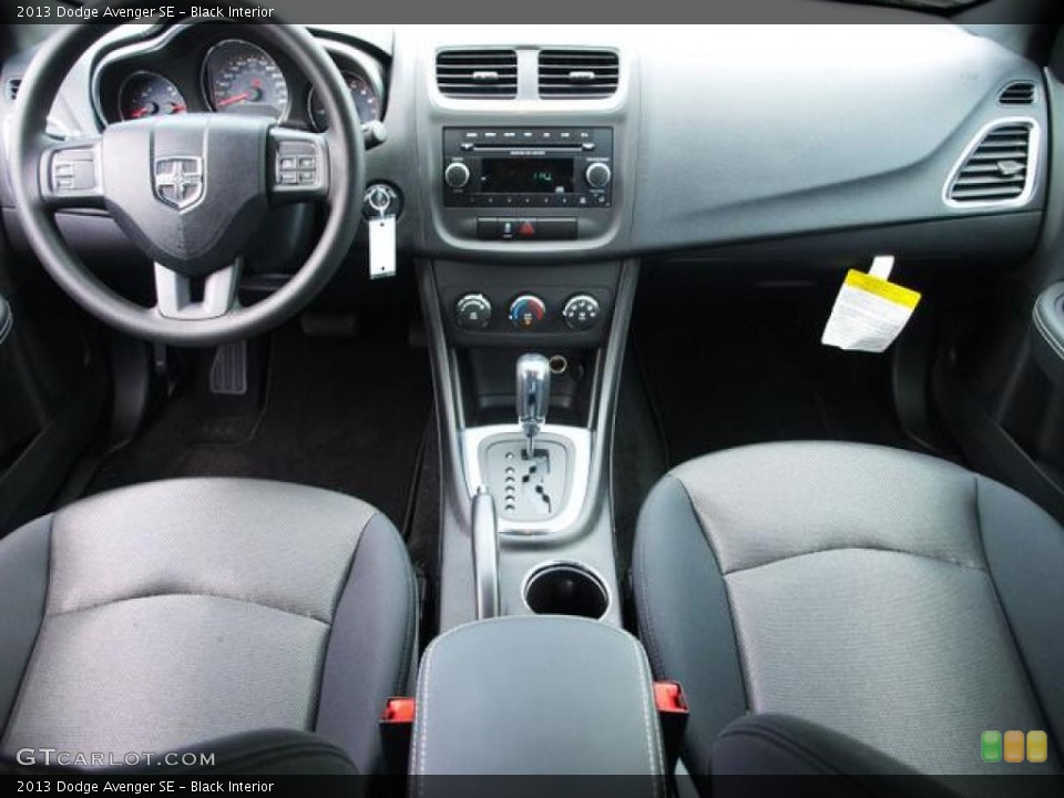 Black Interior Dashboard for the 2013 Dodge Avenger SE #81619266