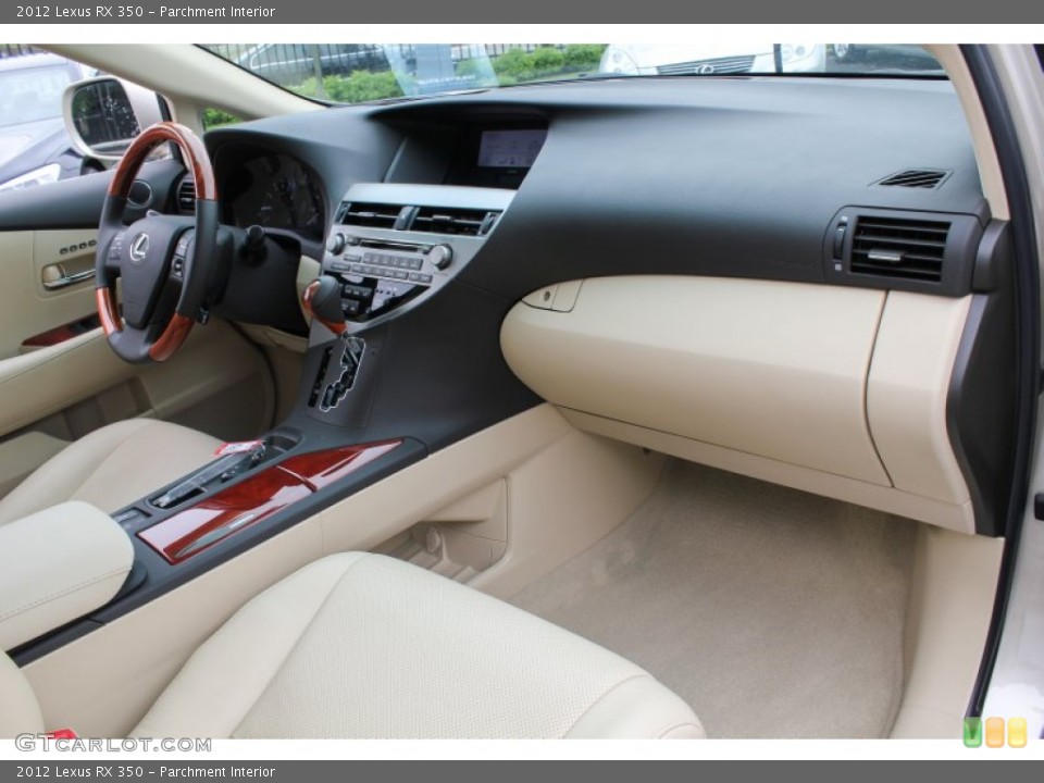 Parchment Interior Dashboard for the 2012 Lexus RX 350 #81619584