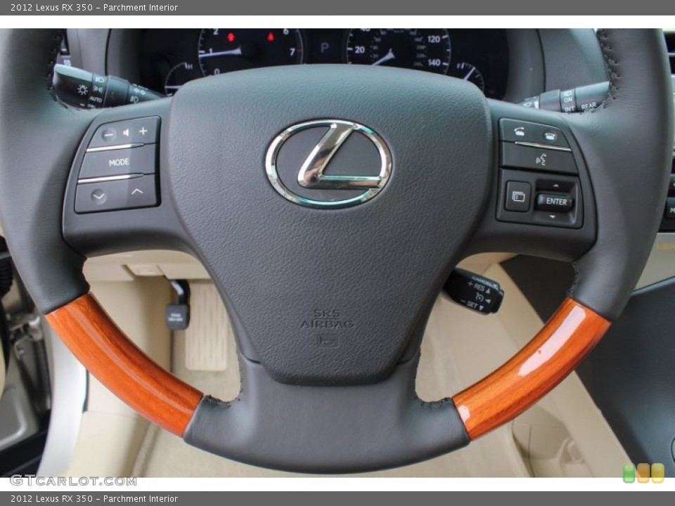 Parchment Interior Steering Wheel for the 2012 Lexus RX 350 #81619776