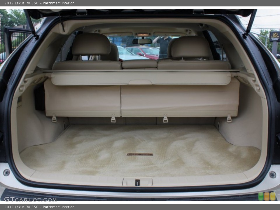 Parchment Interior Trunk for the 2012 Lexus RX 350 #81619836