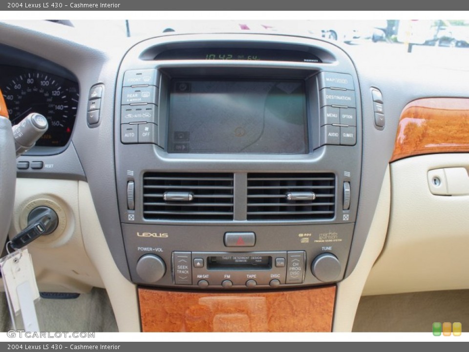 Cashmere Interior Controls for the 2004 Lexus LS 430 #81620173