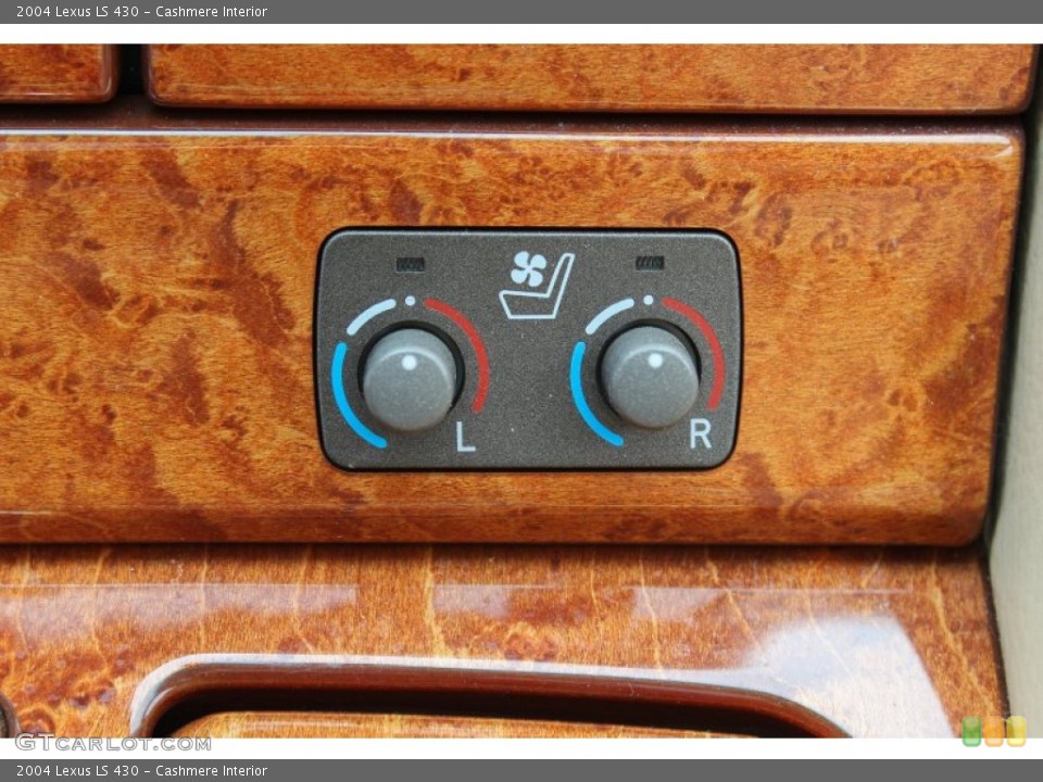 Cashmere Interior Controls for the 2004 Lexus LS 430 #81620205