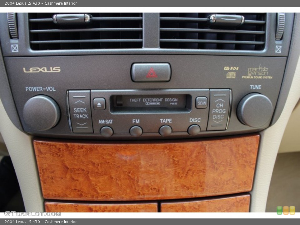 Cashmere Interior Controls for the 2004 Lexus LS 430 #81620280
