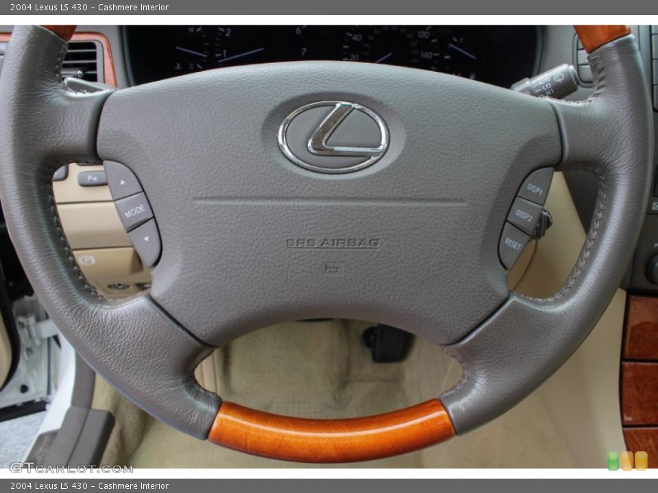 Cashmere Interior Steering Wheel for the 2004 Lexus LS 430 #81620315