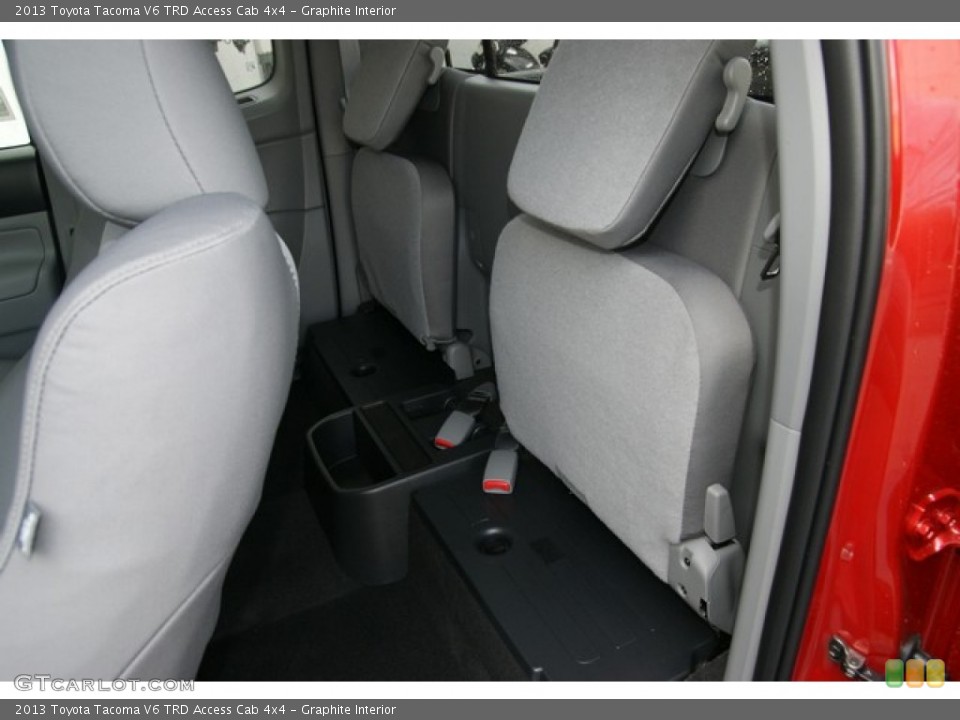Graphite Interior Rear Seat for the 2013 Toyota Tacoma V6 TRD Access Cab 4x4 #81620522