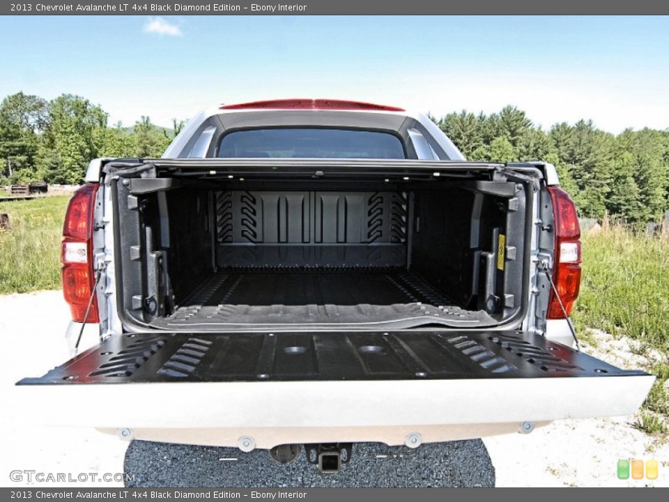 Ebony Interior Trunk for the 2013 Chevrolet Avalanche LT 4x4 Black Diamond Edition #81620646