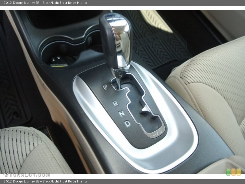 Black/Light Frost Beige Interior Transmission for the 2012 Dodge Journey SE #81622360