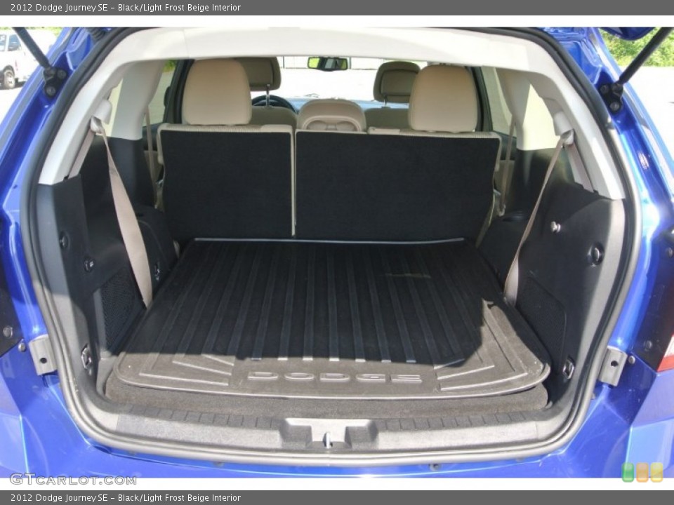 Black/Light Frost Beige Interior Trunk for the 2012 Dodge Journey SE #81622514