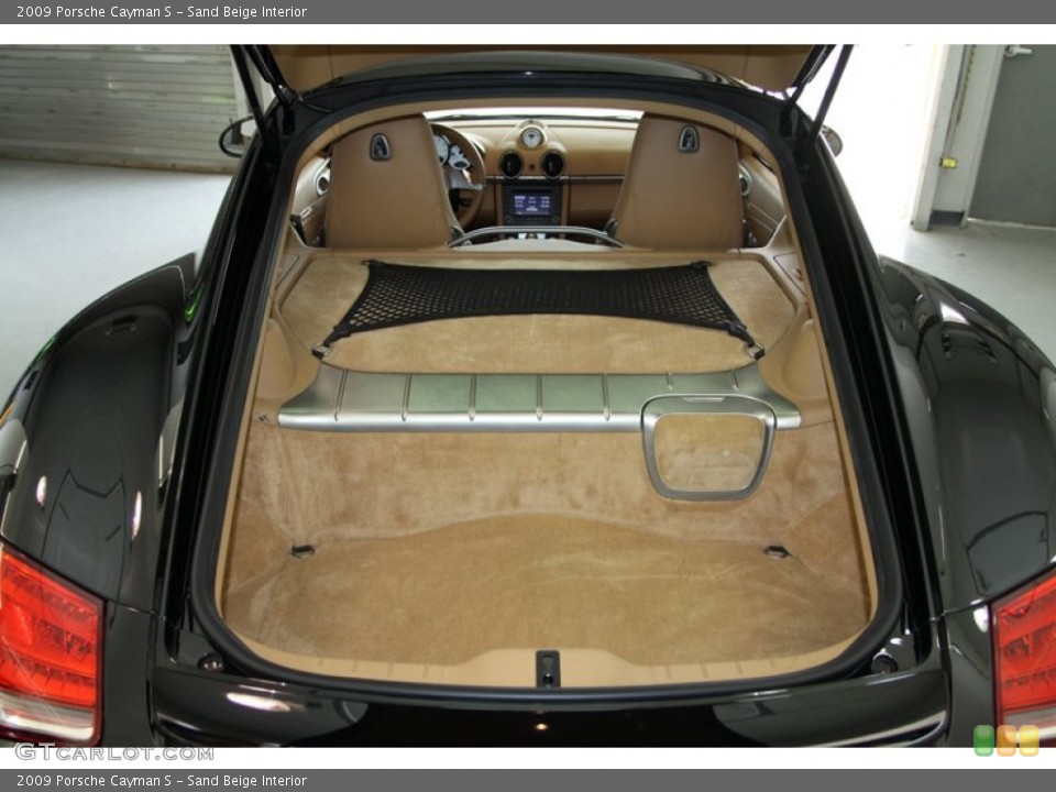 Sand Beige Interior Trunk for the 2009 Porsche Cayman S #81623466